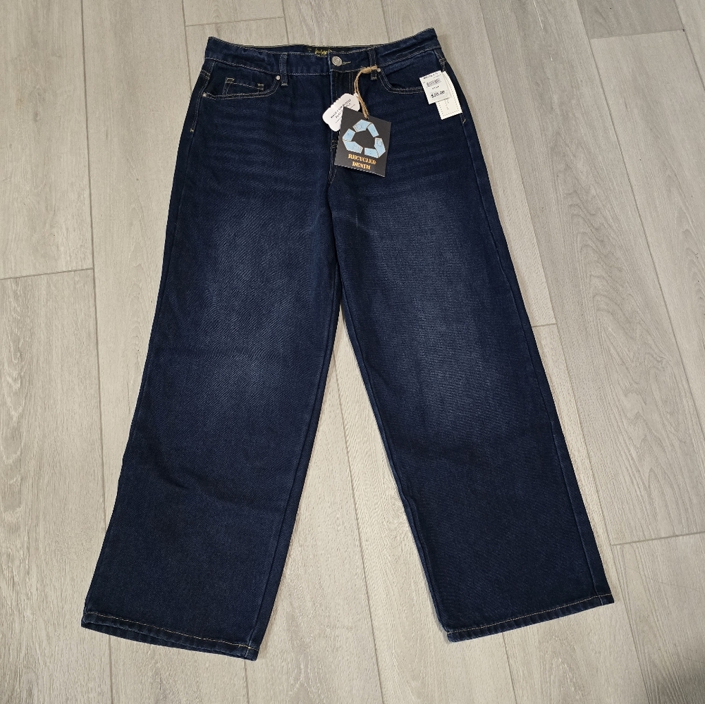 NWT Indigo Rein Dad Jean Super High Rise Size Juniors 11
